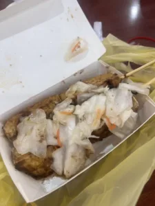 台湾料理　臭豆腐（チョウドウフ）