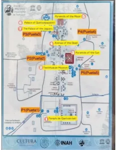 Teotihuacan map