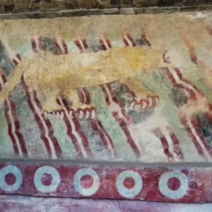 ジャガーの壁画, jaguar teotihuacan